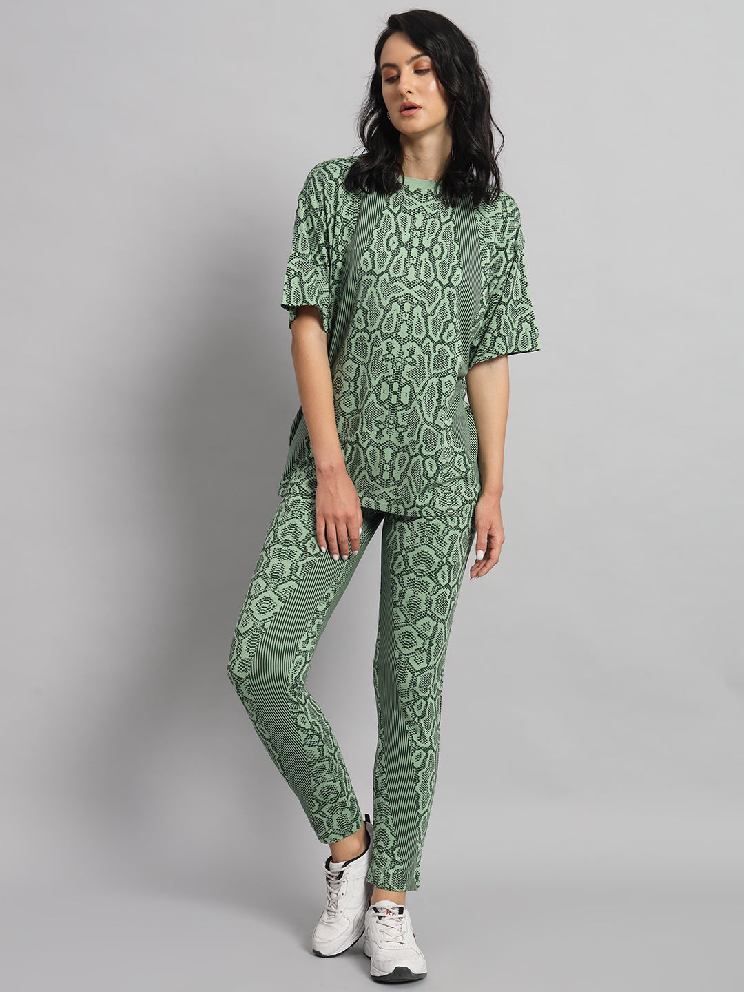 Mint Green Scaled Athletic Set