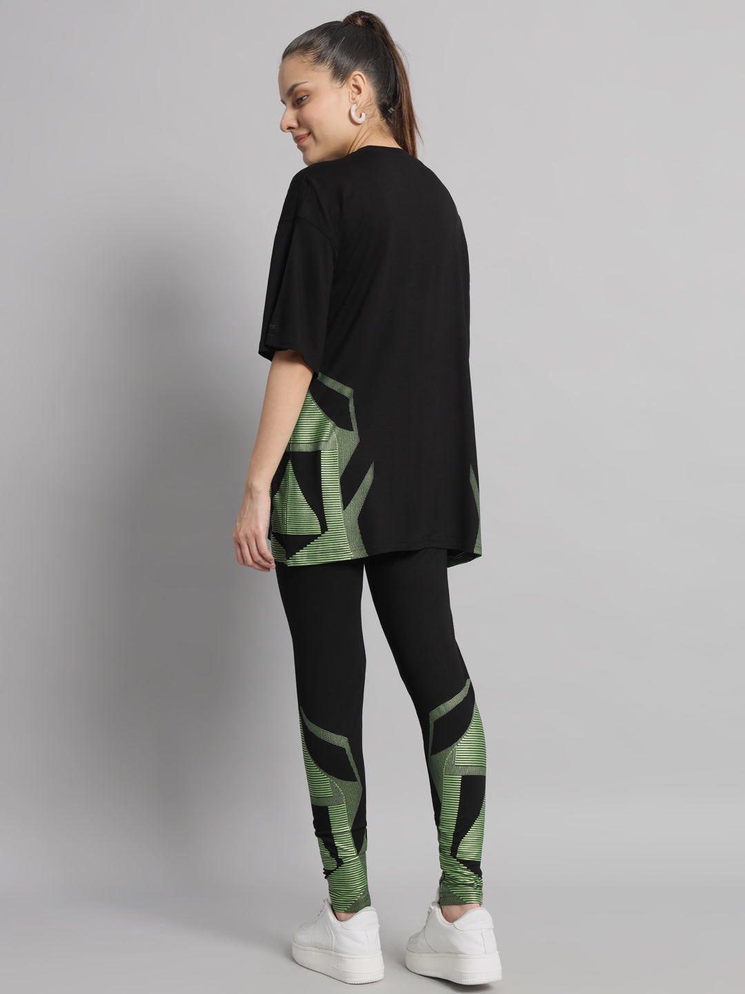 Black Goddess Sparkle Leggings Set