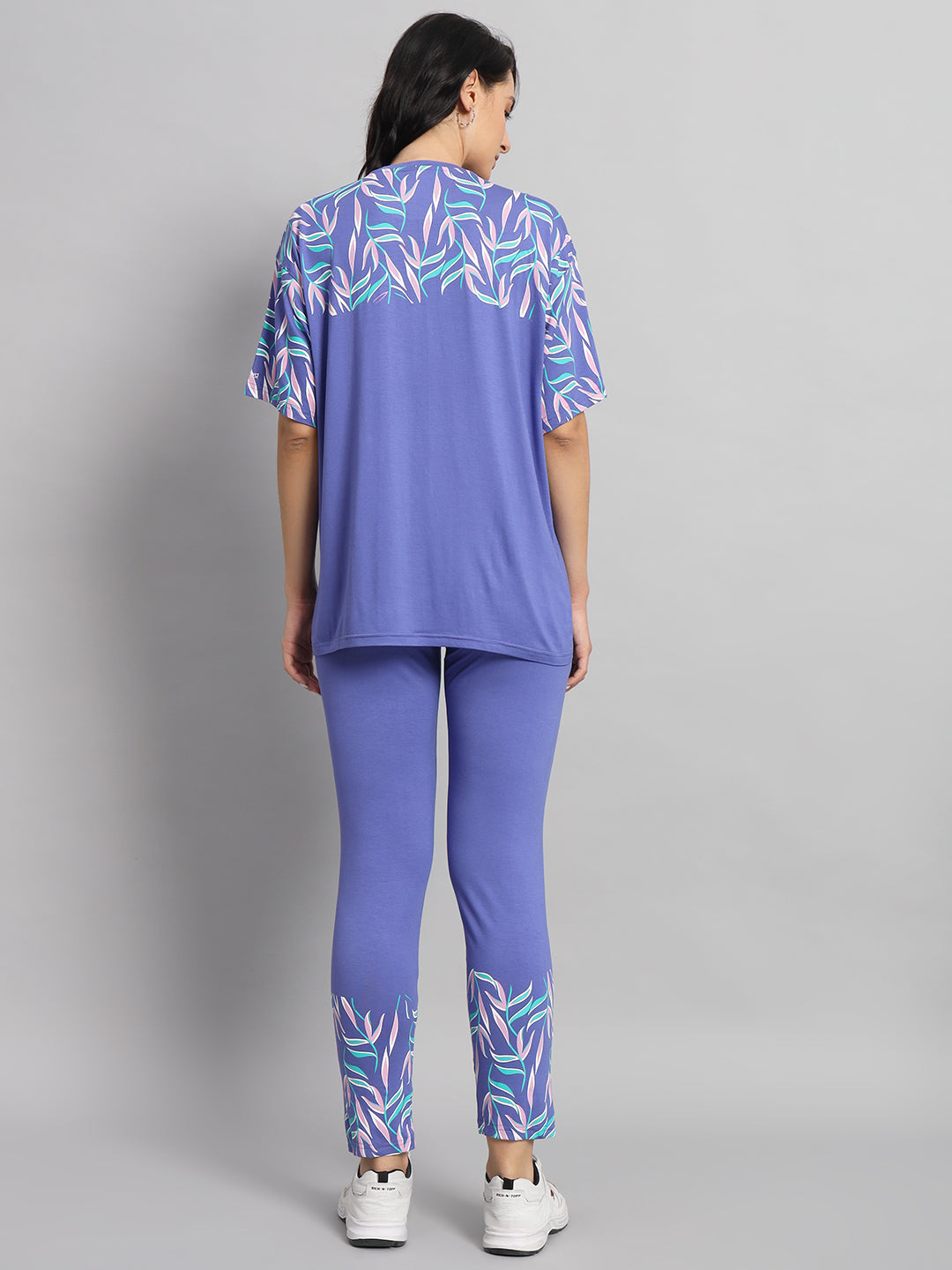 Lavender foliage print co-ord set