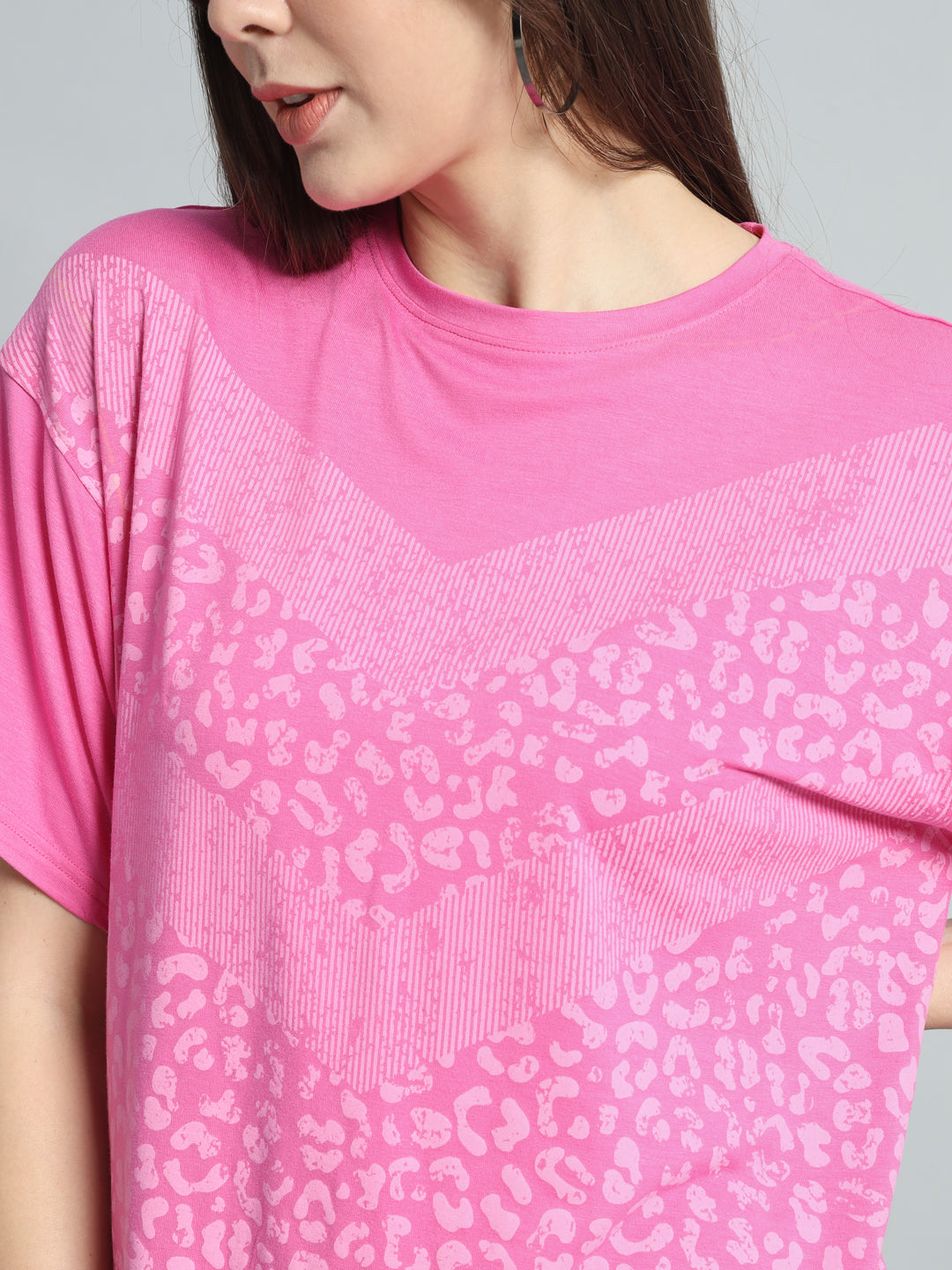 Candy Pink Puff Leggings Set